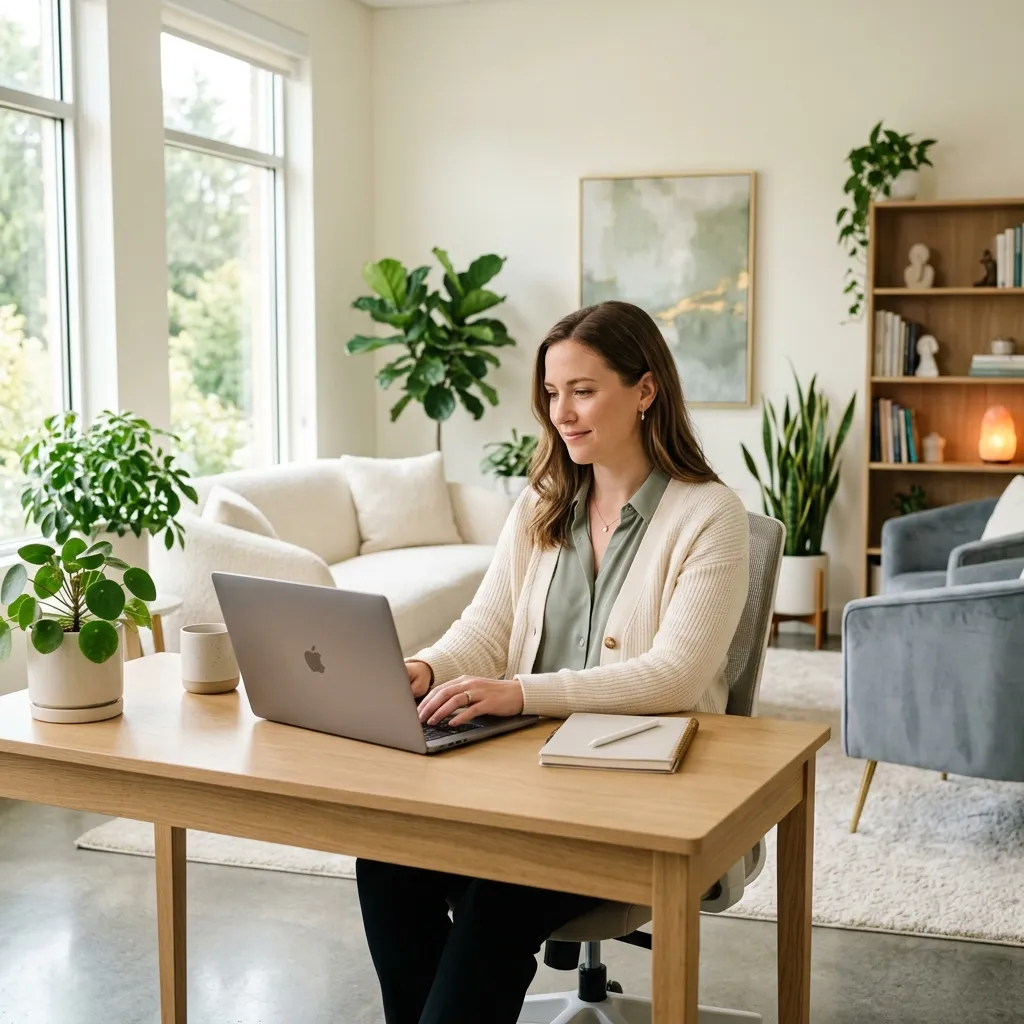 Mental health therapist in premium clinic