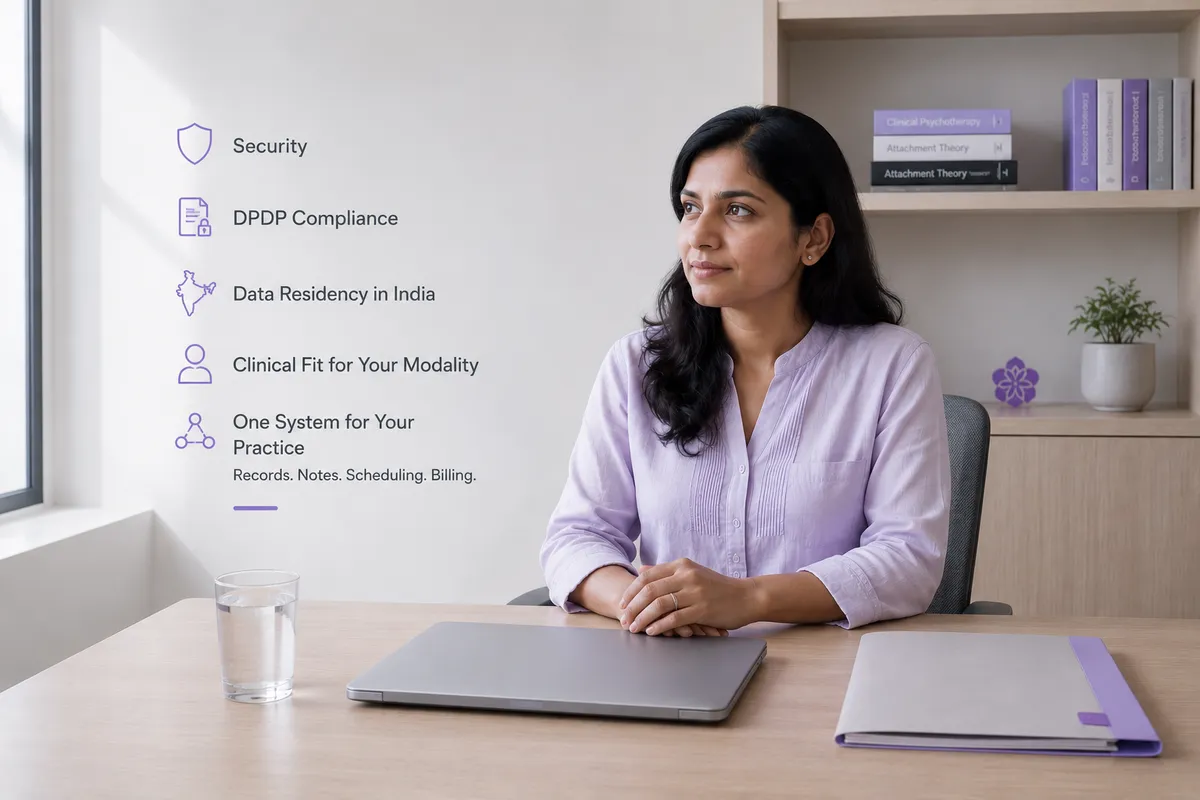 How to Choose Therapy Practice Software in India